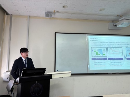 2025년도 한국마린엔지니어링학회 공동학술대회 신준민 학사과정 발표 [2025.04.24 - 2025.04.26]