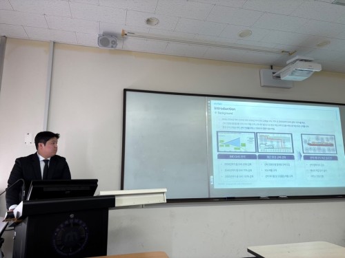 2025년도 한국마린엔지니어링학회 공동학술대회 박세준 석사과정 발표 [2025.04.24 - 2025.04.26]